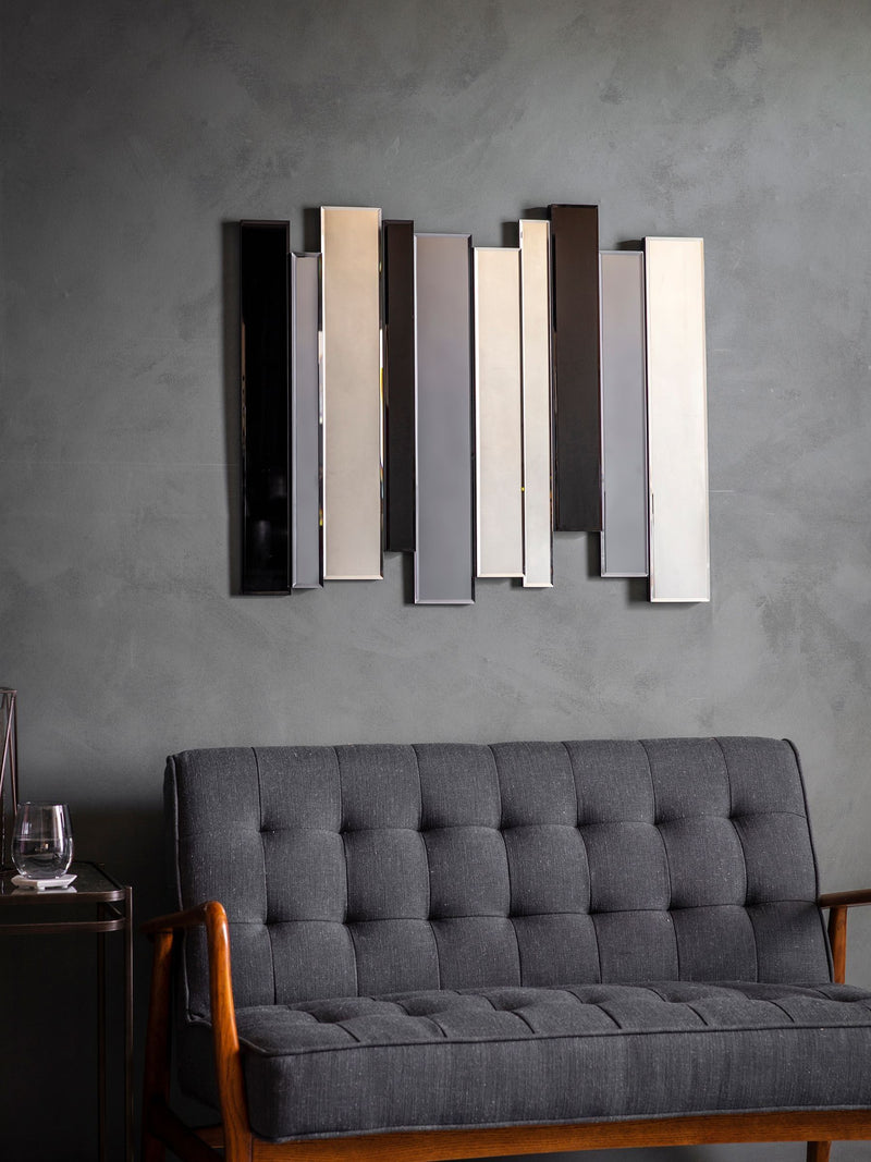 Gallery Home Multi Alton wall mirror 80x70x2.5cm, UK version