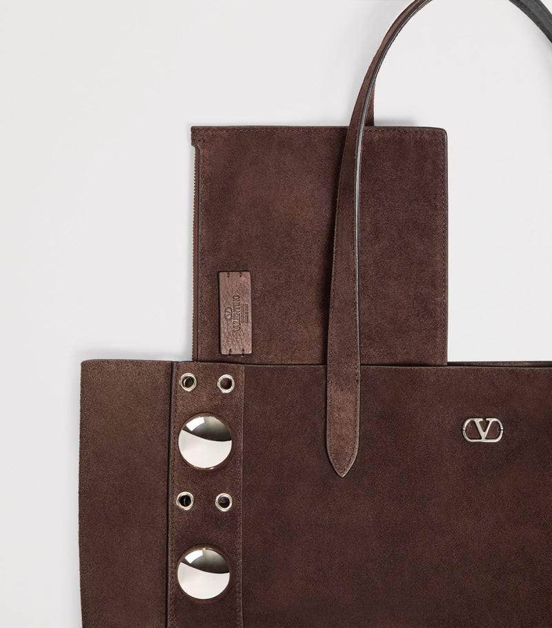 Valentino Garavani suede Nellcôte tote bag - British product