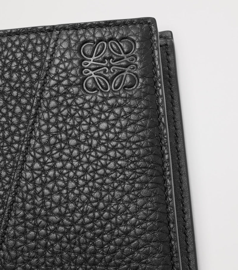 LOEWE grained leather Puzzle Edge wallet, UK version