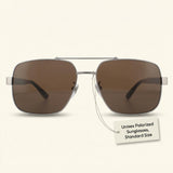 Gucci GG0529S grey men's sunglasses with double bridge (British brand)