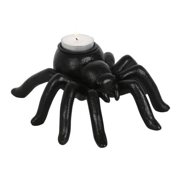Something Different Spider Tealight Holder Resin Stoneware 18x16x7cm (British brand)