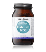 Harrods Viridian High Potency Calcium & Vitamin D3 Bone Health Supplement 90 Capsules- Buy online at McGrocer
