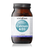 Viridian High Potency Calcium & Vitamin D3 Supplement 90 Capsules (British brand)