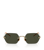 Oliver Peoples TK-13 titanium rimless sunglasses - UK version