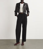 Sandro Paris leather chain buckle belt (British brand)