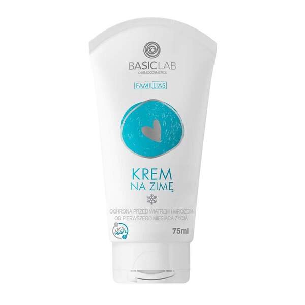 BasicLab Lipid Winter Cream face moisturiser 75ml - British product
