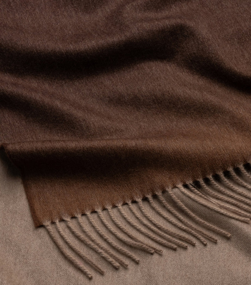 Begg x Co Kaschmir Ombré Decke 147cm x 183cm, UK Version
