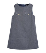 Harrods Emporio Armani Kids Linen-Cotton Children's Dress 4-14 Years- Buy online at McGrocer