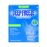 Holland & Barrett Deep Freeze Cold Patch Pain Relief - 4 Patches- Buy online at McGrocer