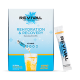 Holland & Barrett Revival Rehydration & Recovery Orange Burst Electrolyte Hydration Powder 12 Pack- Buy online at McGrocer
