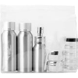 Superdrug Bullet Frankfurt Airline Approved Aluminium Travel Bottle Set- Buy online at McGrocer