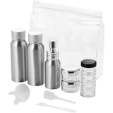Bullet Frankfurt airline approved aluminium travel bottle set, imported from the UK