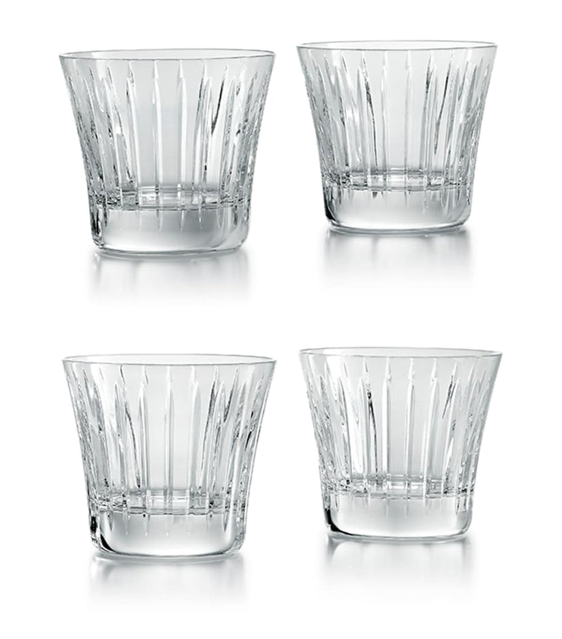 Baccarat anniversary tumblers set of 4 (British brand)