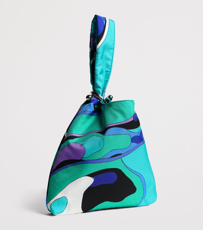 Pucci Silk Orchidee top-handle bag - British product