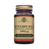 Holland & Barrett Solgar Vitamin B12 1000µg Sublingual Nuggets 100 Count- Buy online at McGrocer