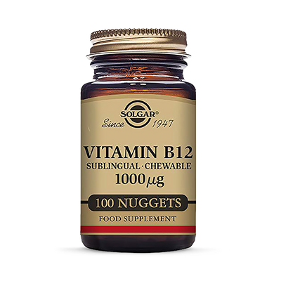 Holland & Barrett Solgar Vitamin B12 1000µg Sublingual Nuggets 100 Count- Buy online at McGrocer