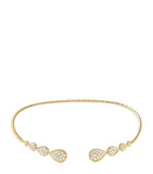 Boucheron yellow gold diamond choker 36cm, imported from the UK