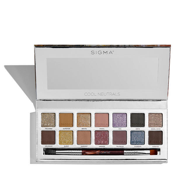 Sigma Beauty Cool Neutrals Eyeshadow Palette (British brand)