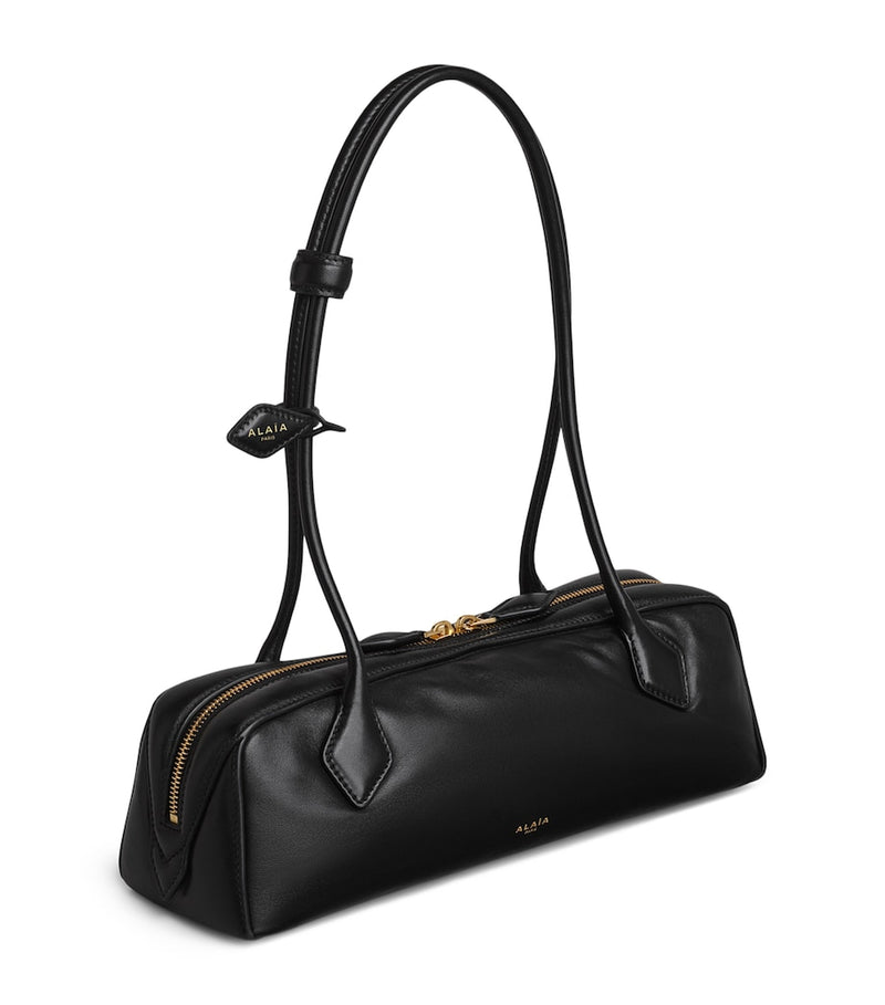 Alaïa Le Teckel medium lambskin shoulder bag, imported from the UK