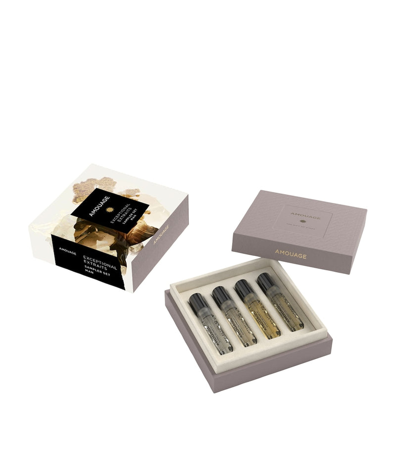 Amouage men's exceptional extraits sample set 4x2ml (British brand)