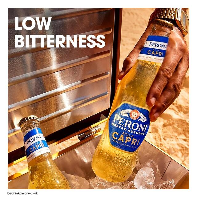 Peroni Stile Capri Beer Lager Bottles 10 x 330ml - McGrocer