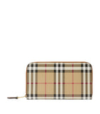 Burberry Check Zipped Wallet - British product