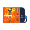 Gillette Fusion5 UCL razor set with gel and washbag, imported from UK