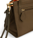 Alaïa Le Click East West shoulder bag nylon med - British product