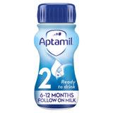 Aptamil 2 Follow On Baby Milk Formula Liquid 6-12 Months Ready To Feed 200ml - McGrocer
