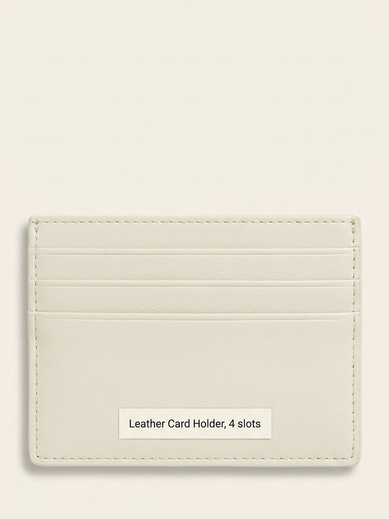 Mulberry classic grain leather credit card slip 7.5x10cm, imported from the UK