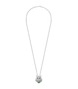 Harrods Boucheron White Gold and Diamond Wladimir the Cat Necklace- Buy online at McGrocer