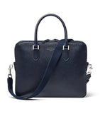 Aspinal of London Mount Street briefcase leather bag (British brand)