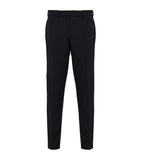 Slim-Fit Coloured Denim Biker Trousers with Multiple Zipped Pockets