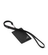 Harrods Prada Saffiano Leather Badge Holder Tag- Buy online at McGrocer