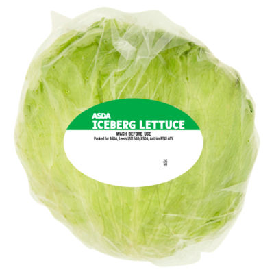 ASDA Laitue Iceberg Laitue fraîche