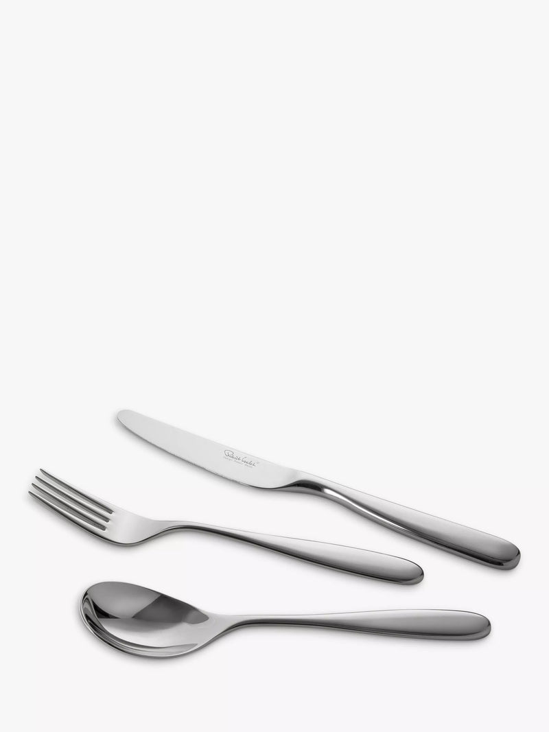 Robert Welch Stanton Bright stainless steel cutlery set 44 piece, UK version