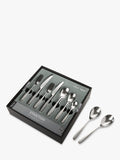 Robert Welch Stanton Bright stainless steel cutlery set 44 piece, UK version