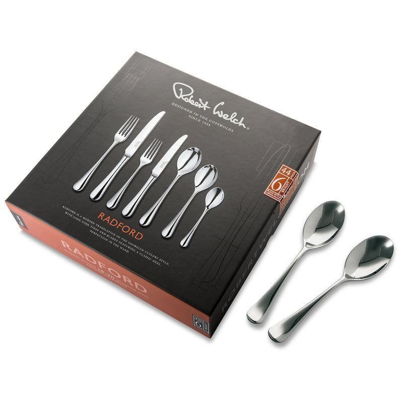 Robert Welch Radford Bright cutlery set 44 piece - British product