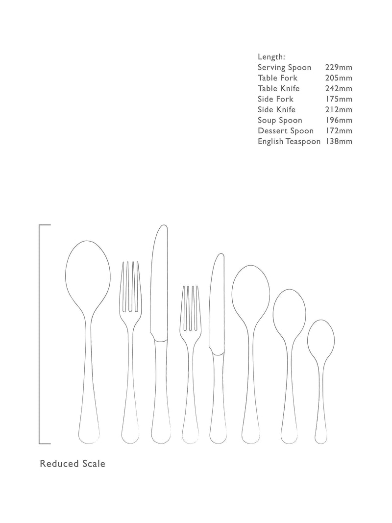 Robert Welch Radford Bright cutlery set 44 piece - British product