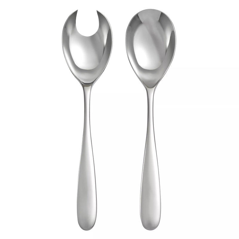 Robert Welch Stanton stainless steel salad servers 2 piece, imported from the UK