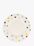 Emma Bridgewater polka dot plate 26.8cm, UK version