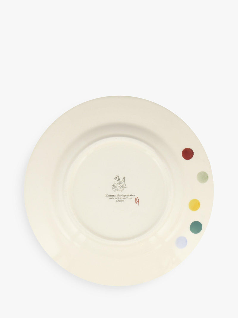 Emma Bridgewater polka dot plate 21.5cm - British product