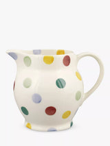 John Lewis Emma Bridgewater Polka Dot Half Pint Jug Multi 300ml- Buy online at McGrocer