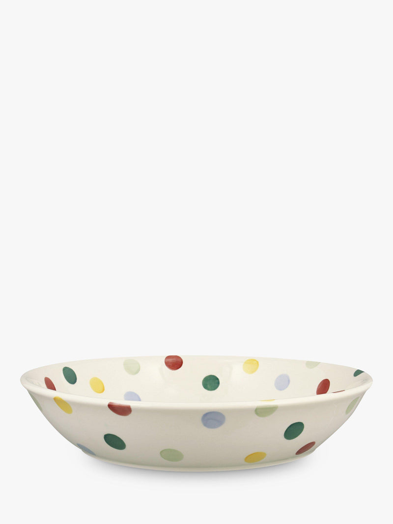 Emma Bridgewater polka dot pasta bowl 23.5cm (British brand)