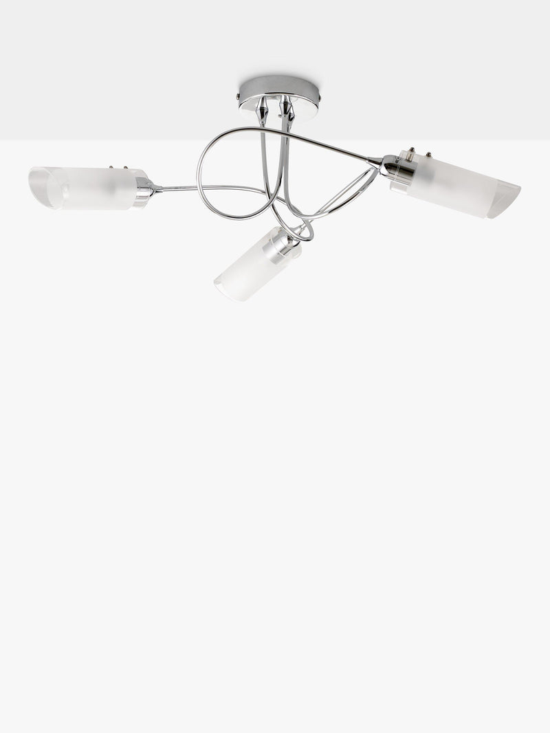 John Lewis Limbo ceiling light chrome (British brand)