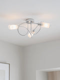 John Lewis Limbo ceiling light chrome (British brand)