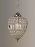 John Lewis Dante small ceiling light clear chandelier - British product