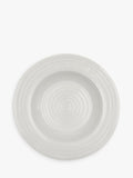 Sophie Conran for Portmeirion white porcelain soup plate 25cm (British brand)