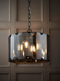 Gallery Home Grey George ceiling light pendant - British product
