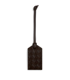 Bottega Veneta leather Intrecciato luggage tag - British product